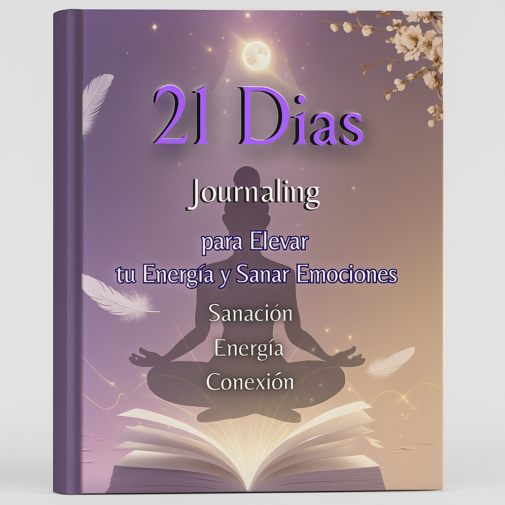 21 Días para Elevar tu Energía y Sanar Emociones Guía práctica + journal espiritual